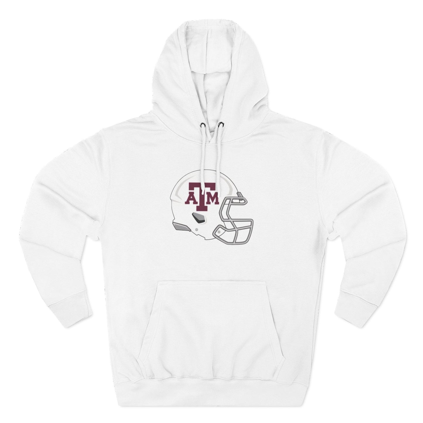 'Texas A&M Helmet' Three-Panel Fleece Hoodie