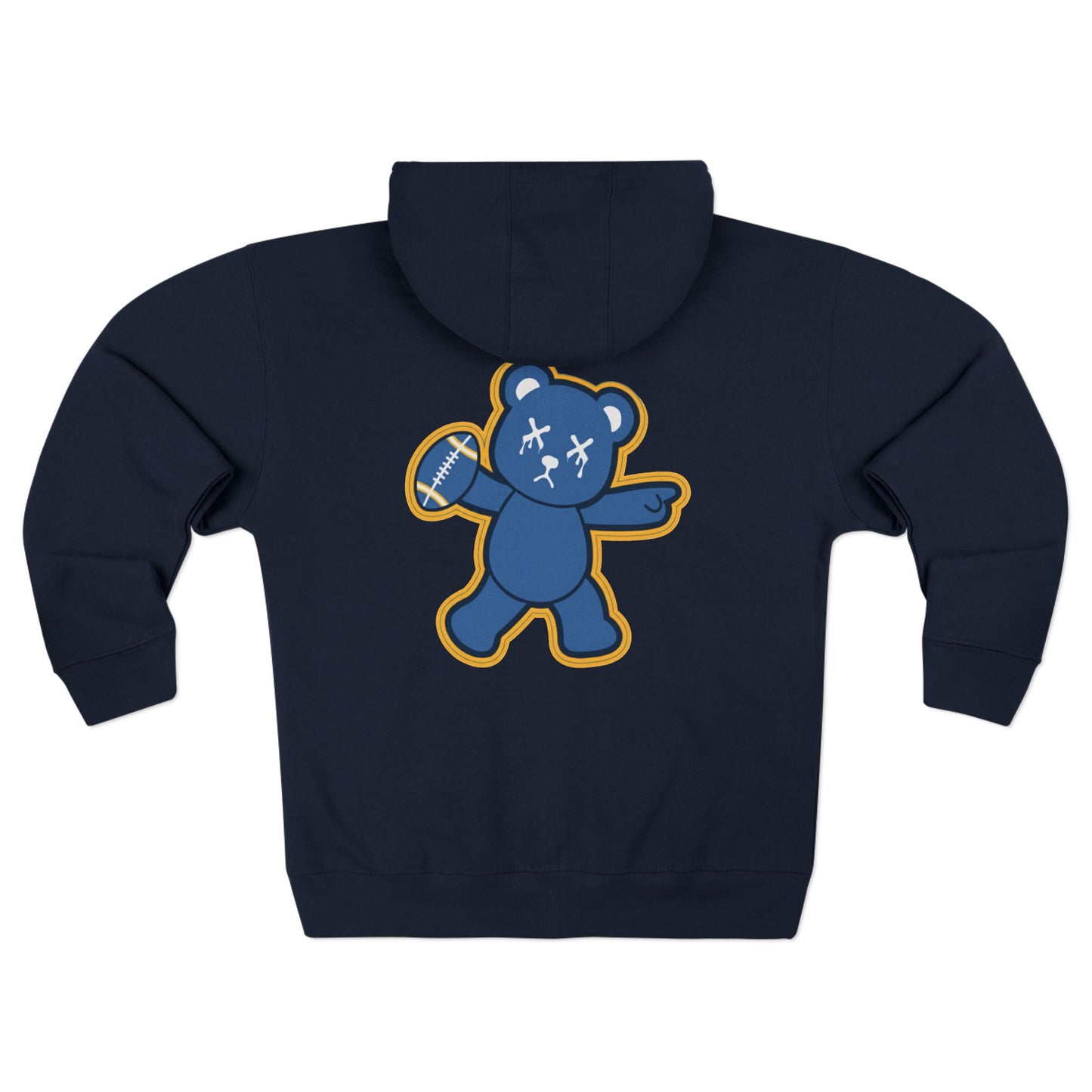 "Wicked Way" Los Angeles C Football Zip Hoodie