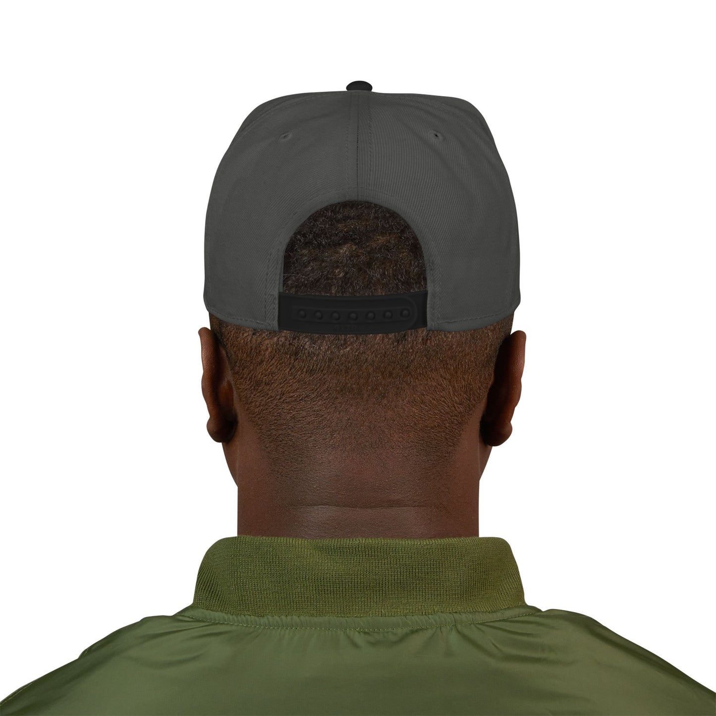 Jordan Barbershop Red Text Snapback