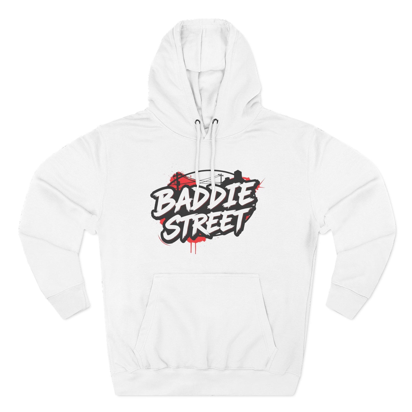 "Baddie Street" Streetwise V2 Graphic Fleece Hoodie