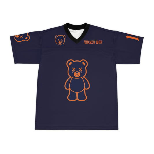 "Wicked Way" #15 Odunze Deady Bears Football Jersey