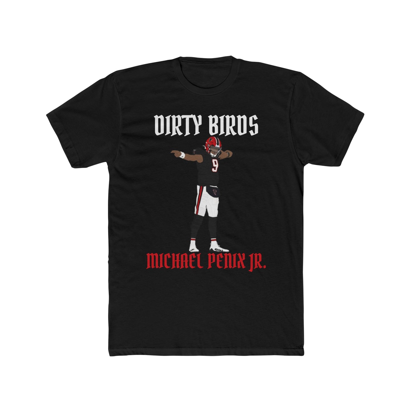 'Dirty Birds Michael Penix Jr.' Cotton Crew Tee