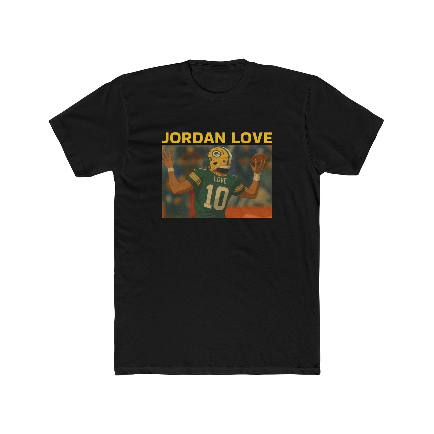 Anime Football 'Jordan Love' Cotton Crew Tee