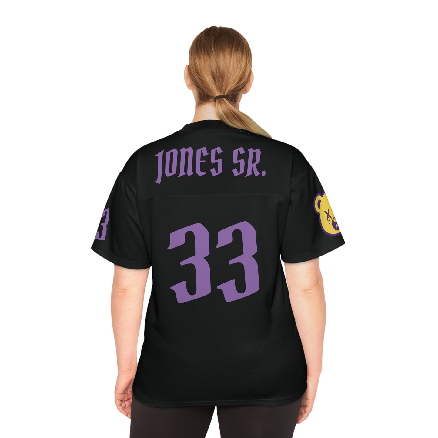 "Wicked Way" #33 Jones Sr. Deady Bears Football Jersey