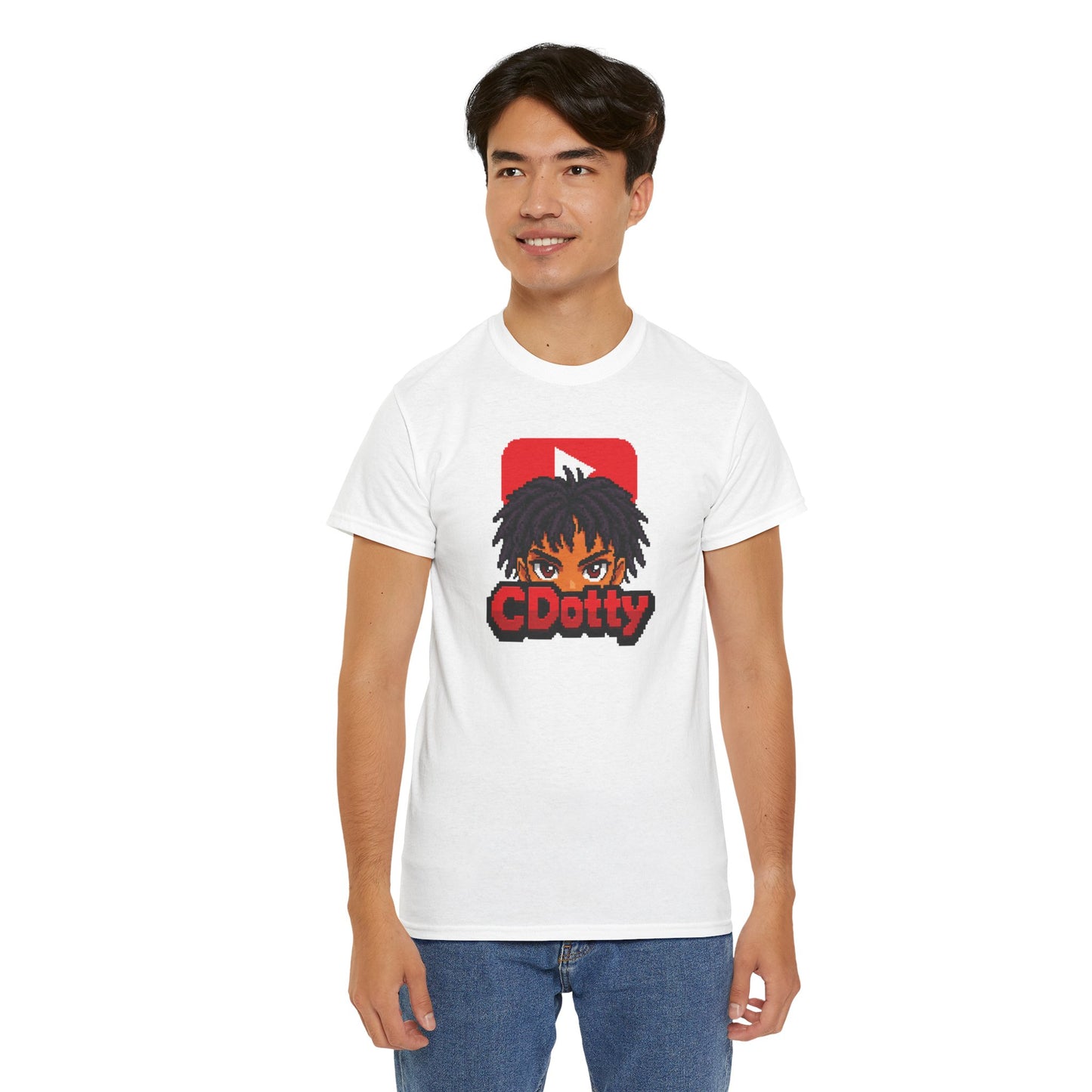 CDotty 64-Bit YouTube Unisex Heavy Cotton Tee