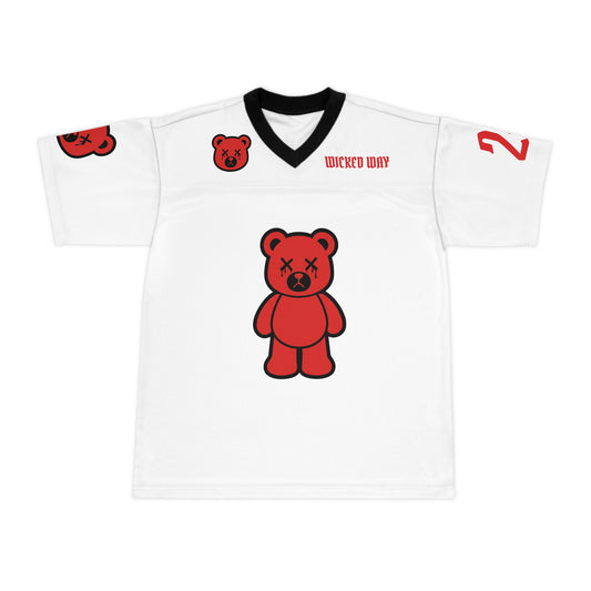 "Wicked Way" #24 Terrell Jr. Deady Bears Football Jersey