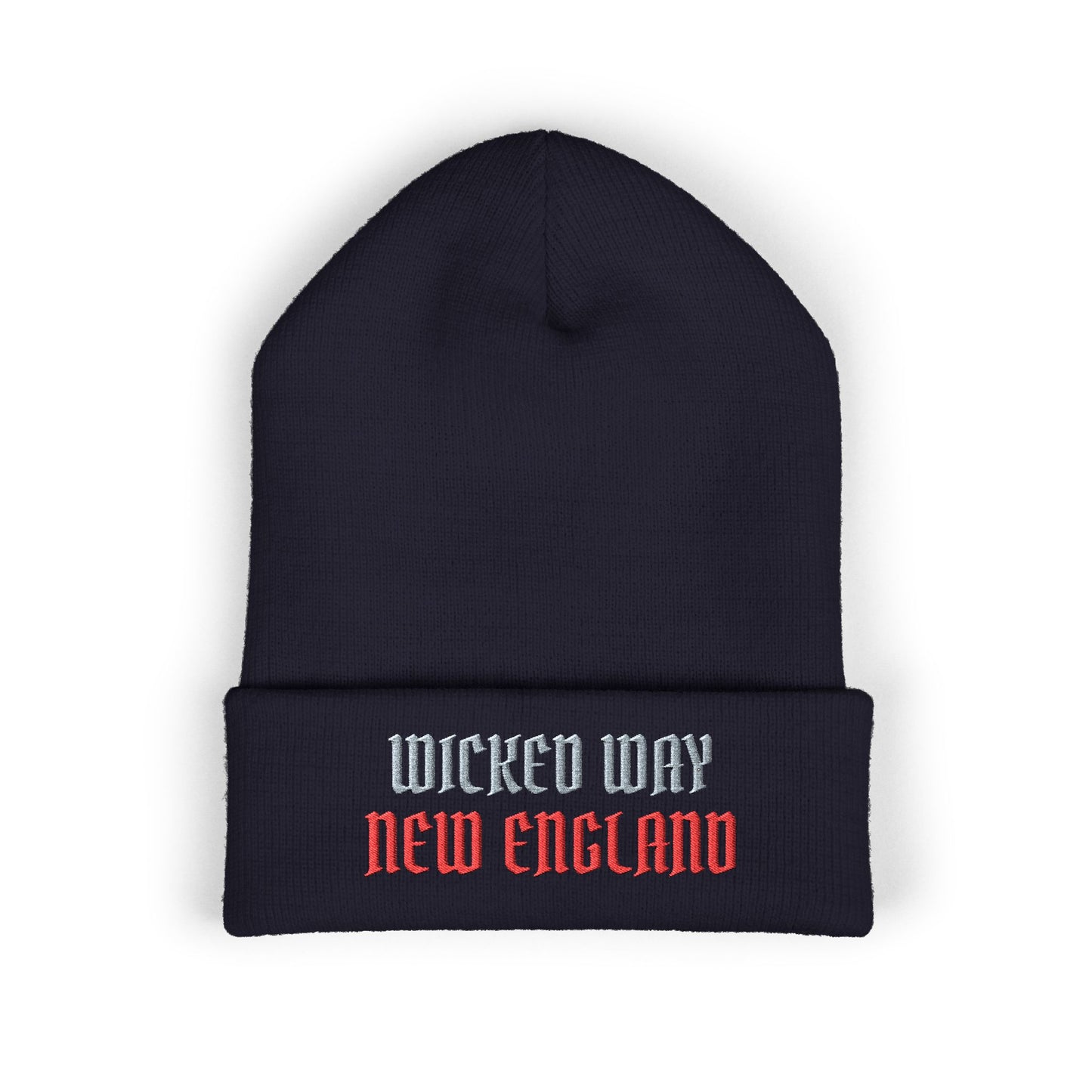 "Wicked Way" New England Cuffed Beanie