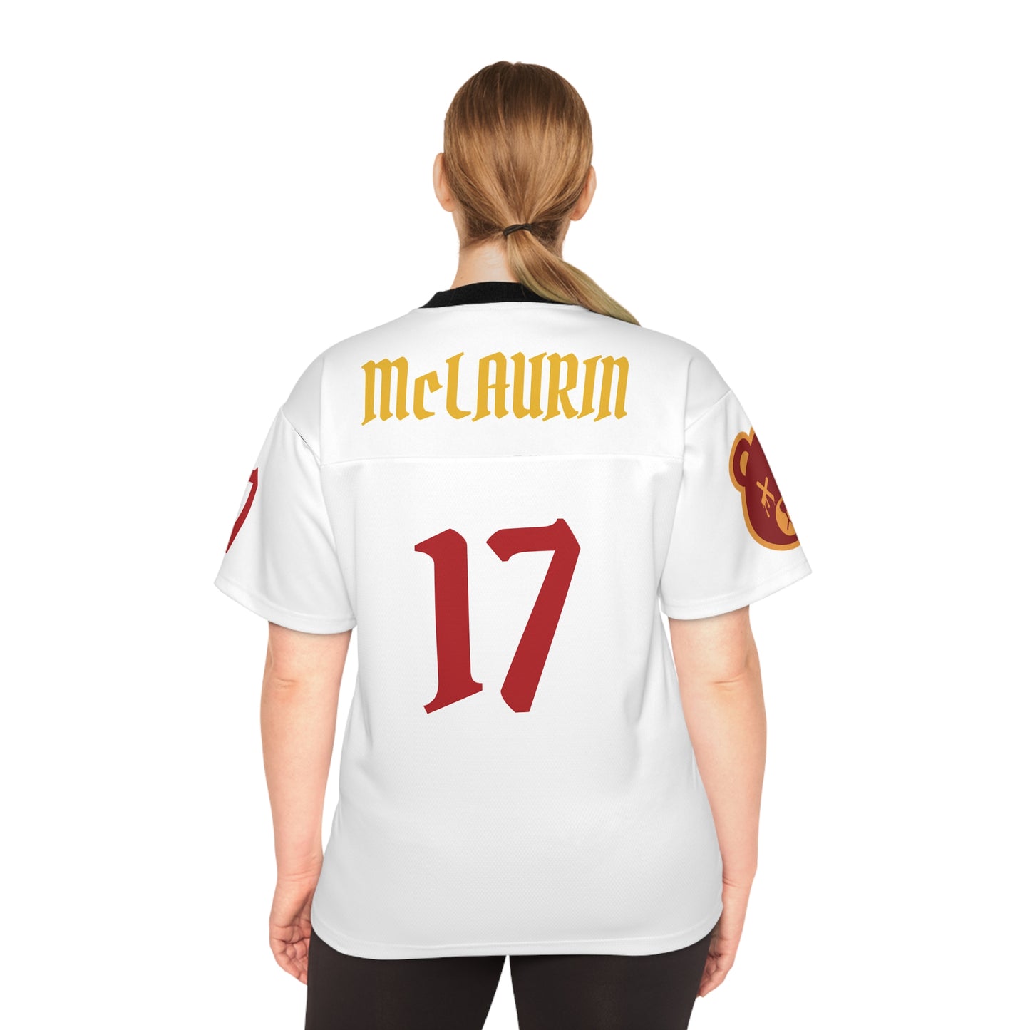 "Wicked Way" #17 McLaurin Deady Bears Football Jersey