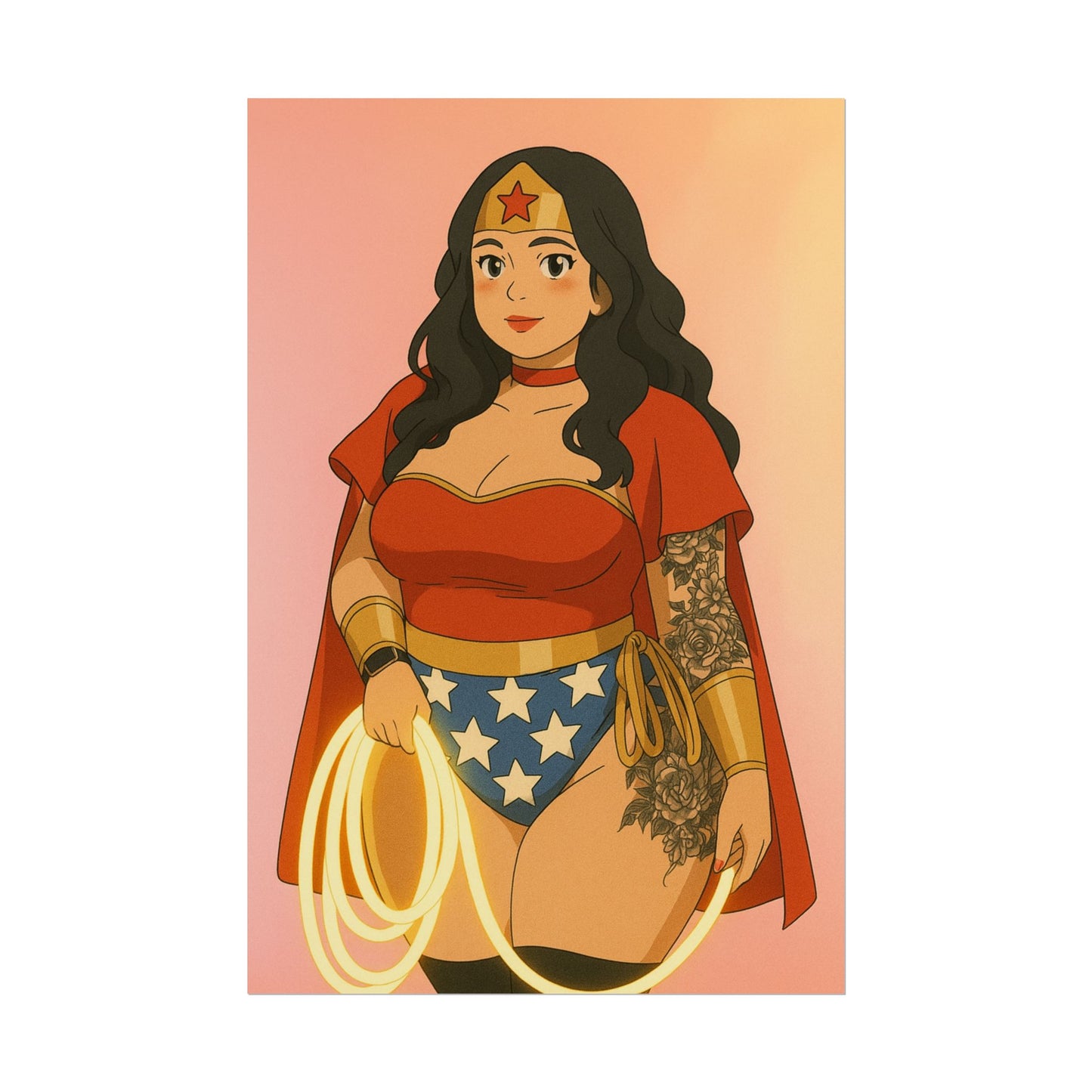 Loco Fits Anime Girls 'Lasso Of Truth' Poster