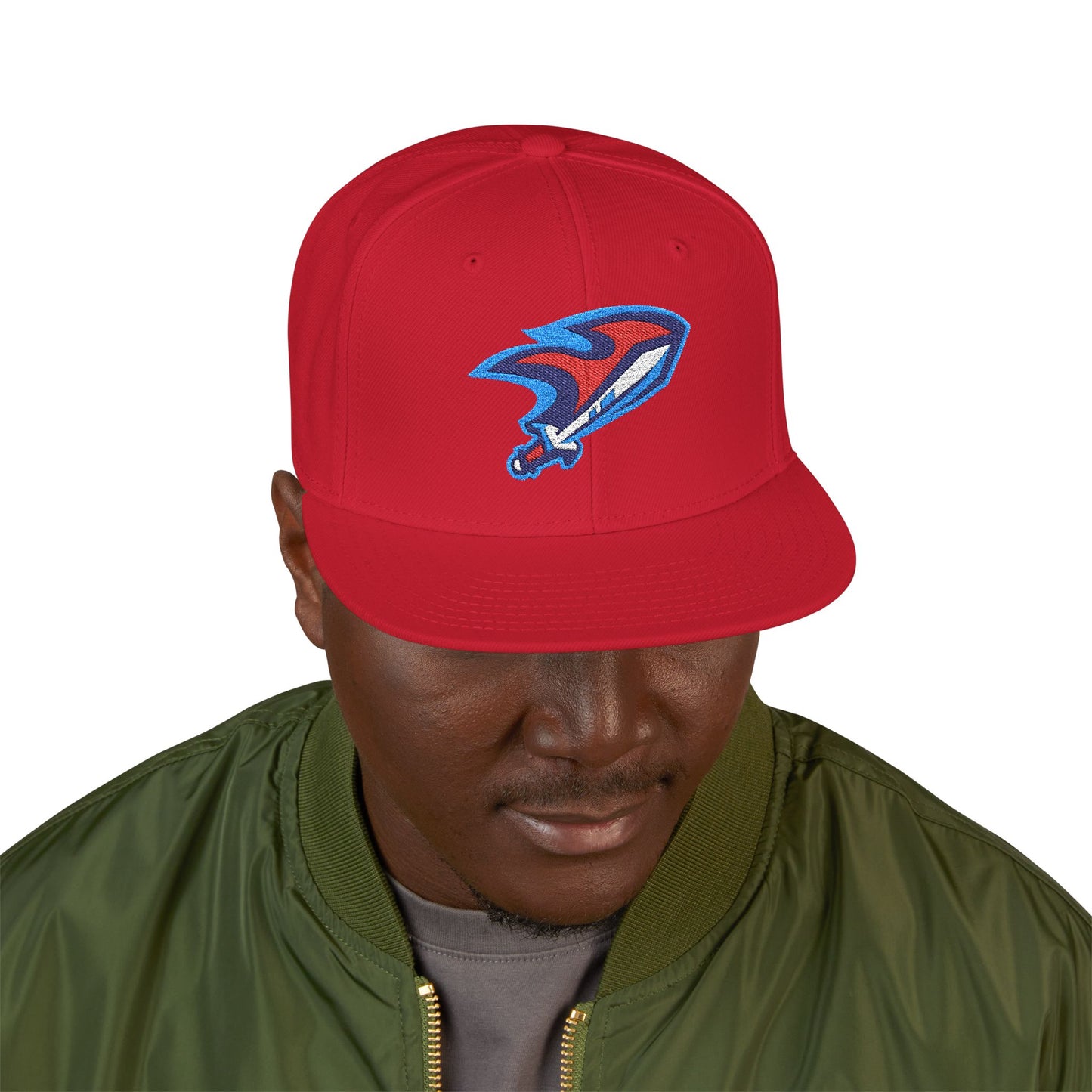 Loco Fits "NFL Tennessee Titans Flaming Sword Concept Logo" Snapback (Embroidery)