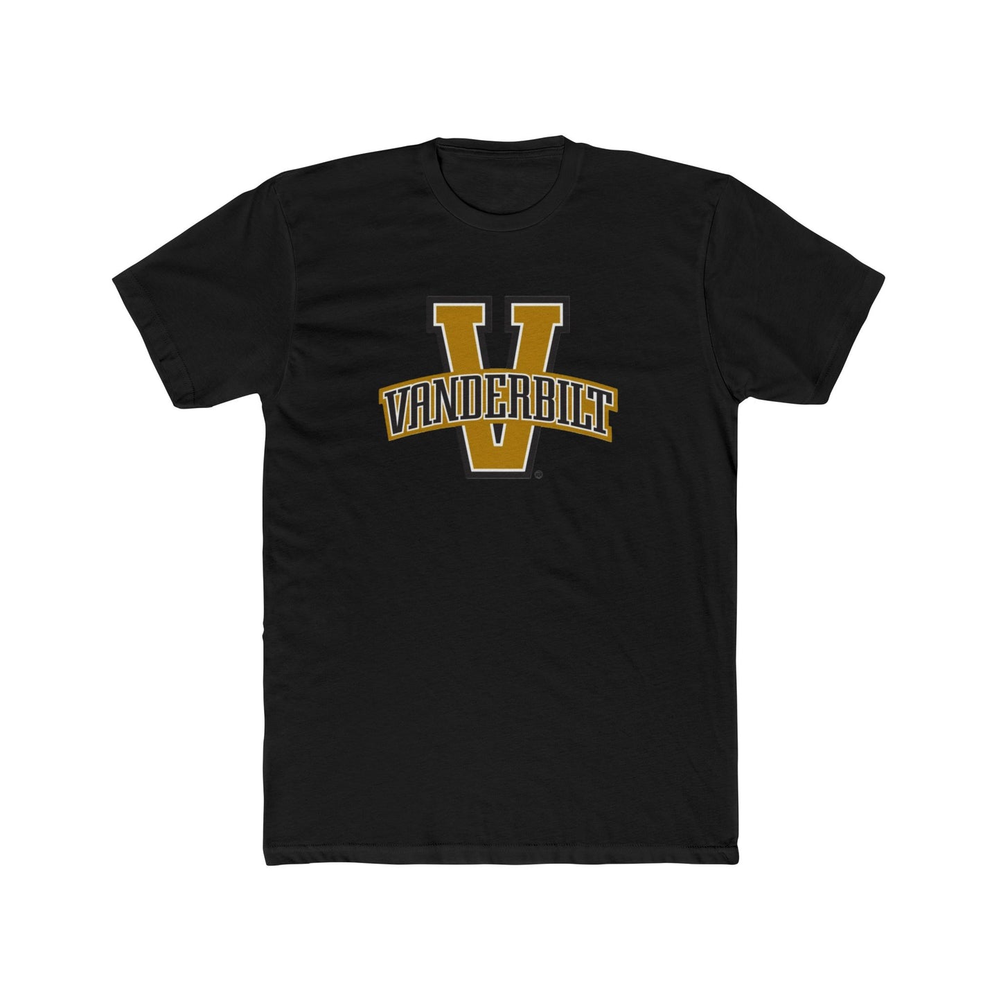 'Vanderbilt V' Pocket Logo Cotton Crew Tee