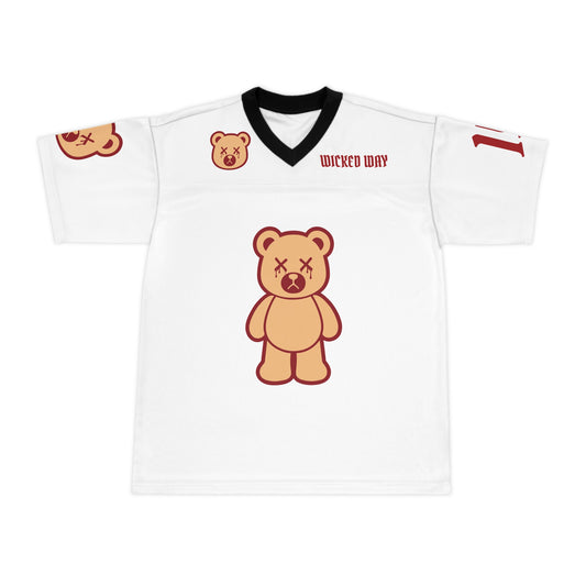"Wicked Way" #15 Jennings Deady Bears Football Jersey