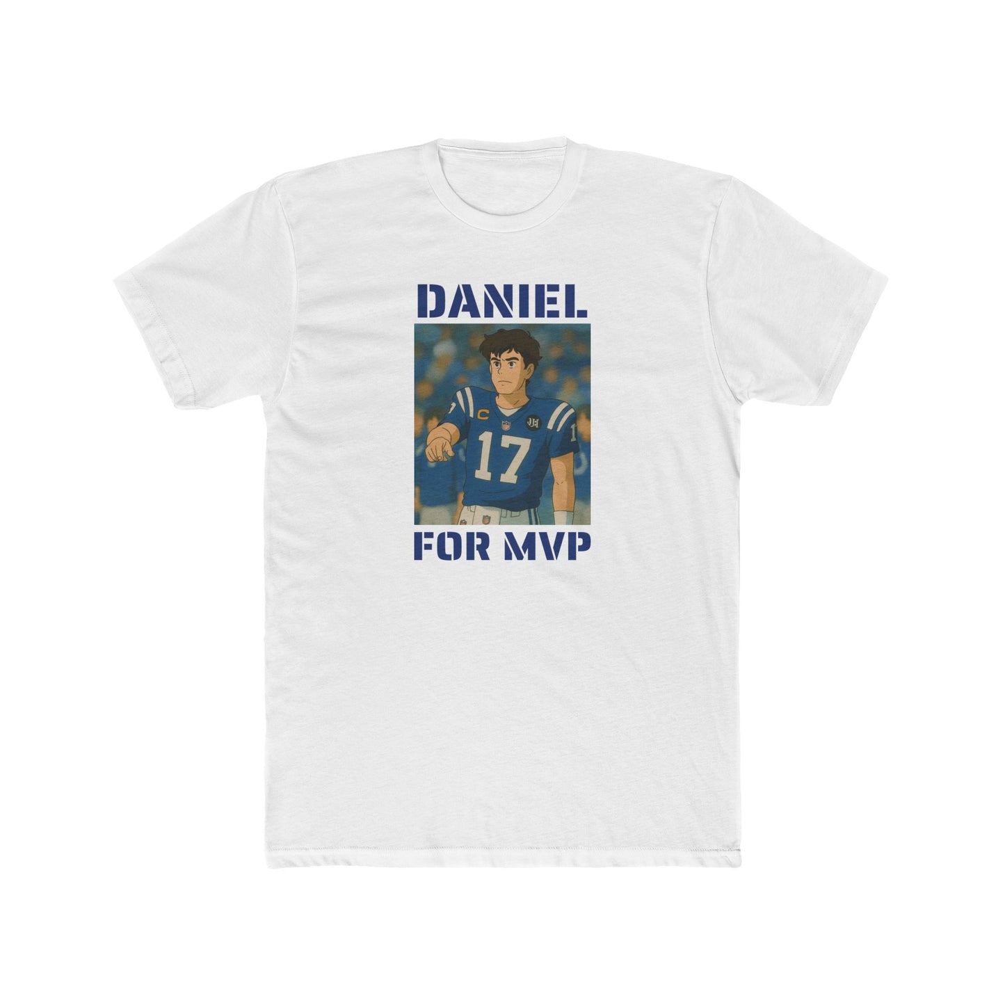 Anime Football 'Daniel For MVP' Cotton Crew Tee