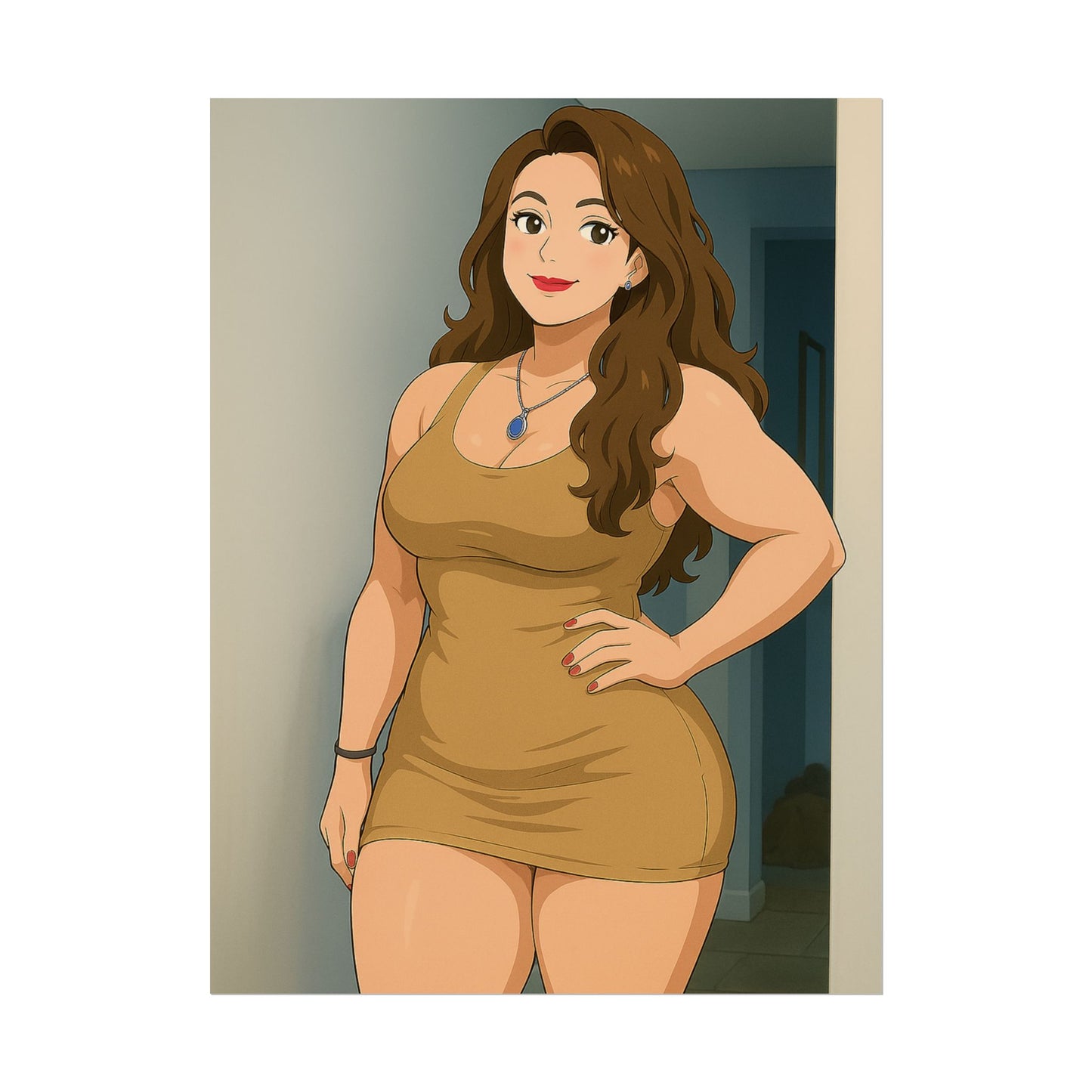 Loco Fits Anime Girls 'Clean your Room' Poster