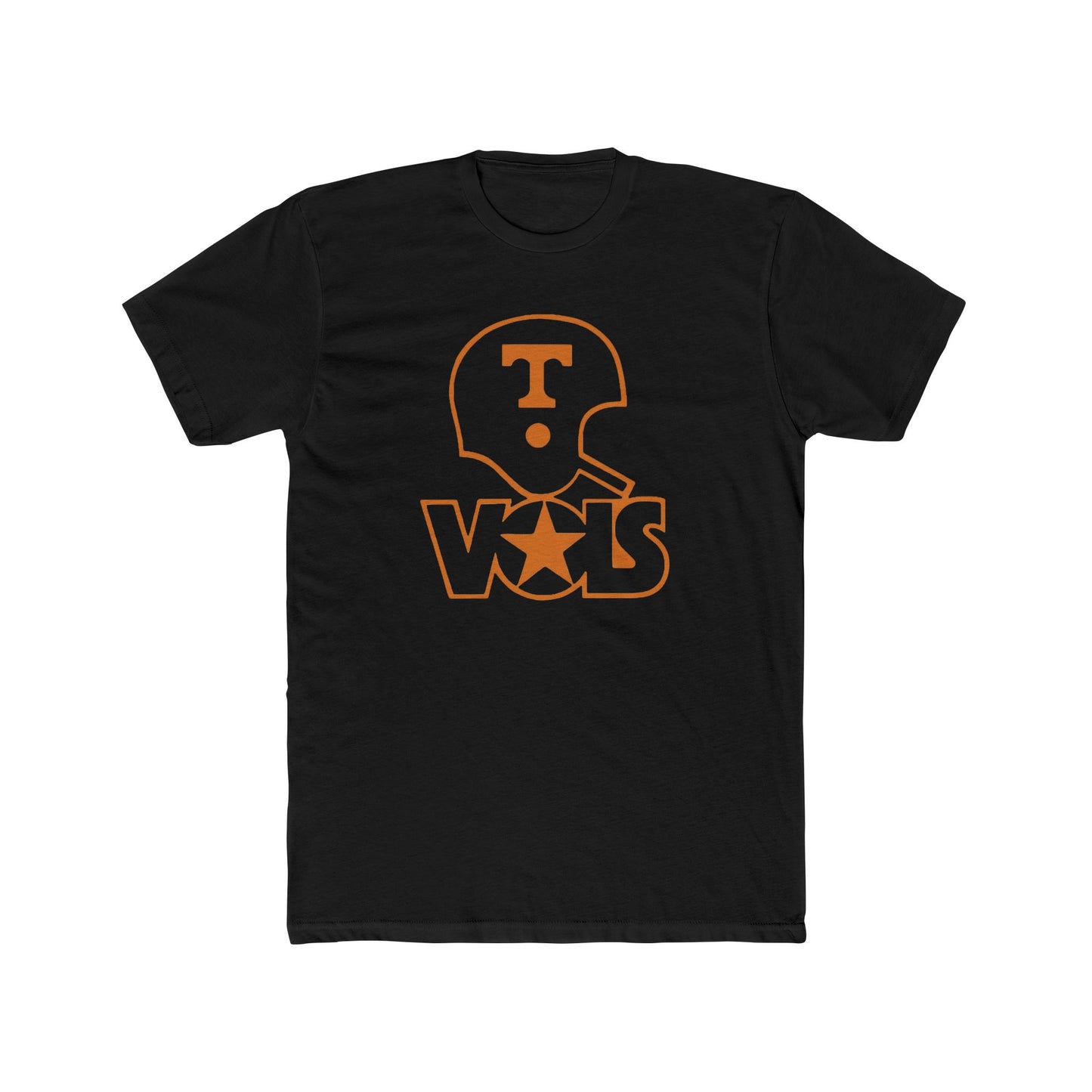 'Vols Football Helmet' Cotton Crew Tee