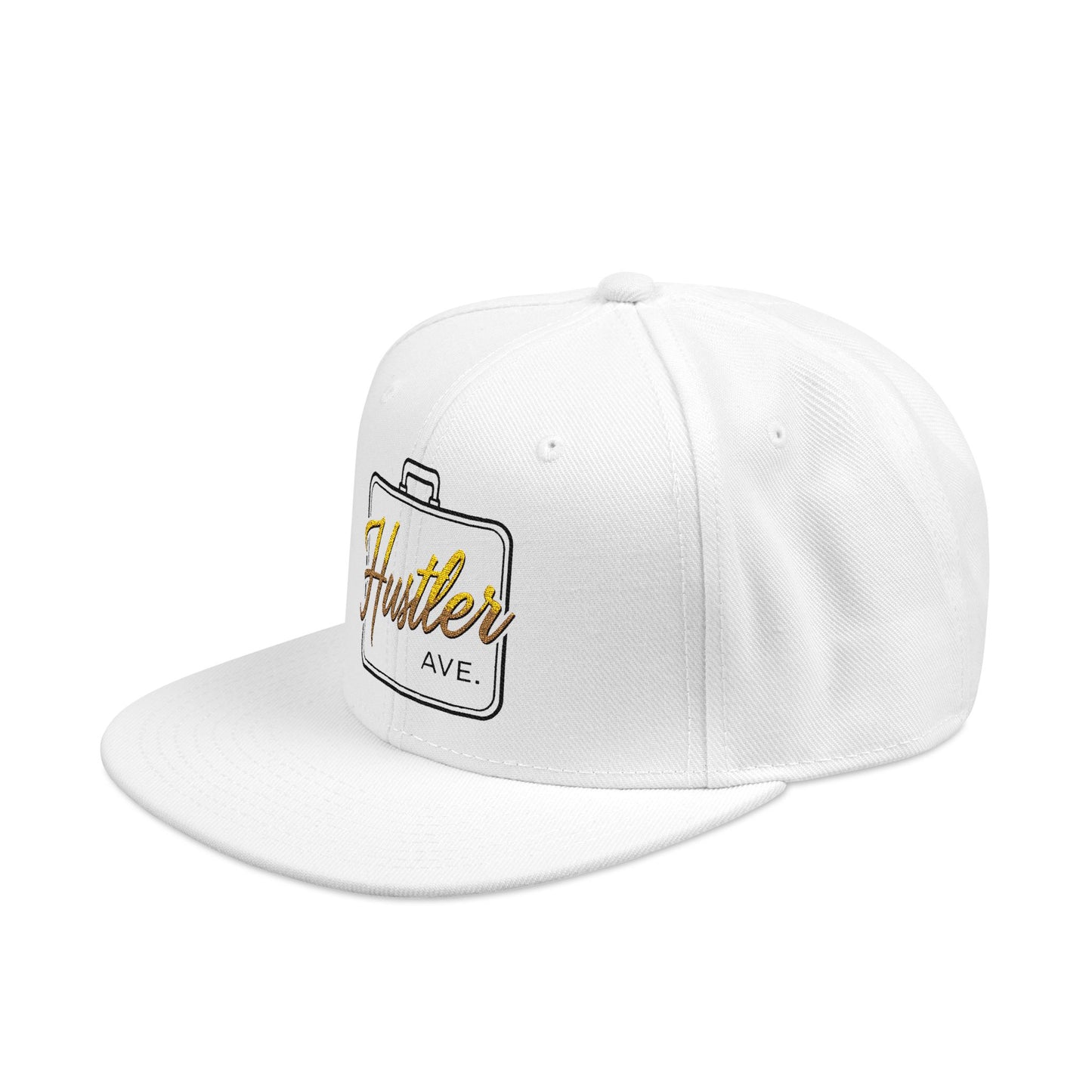 Base "Hustler Ave" All Business Gold Briefcase Snapback