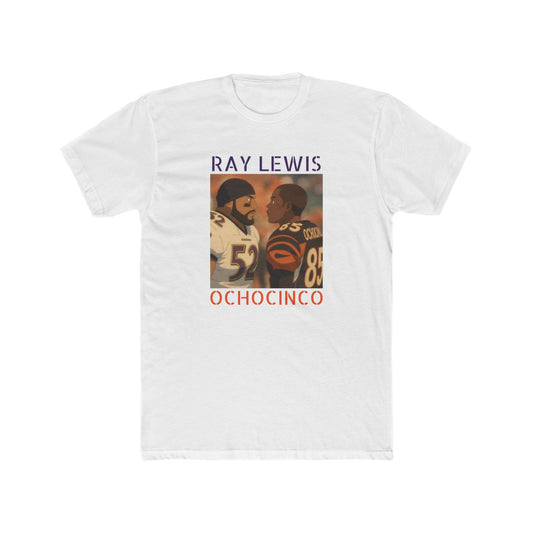 Anime Football 'Ray Lewis X Ochocinco' Rivals Cotton Crew Tee