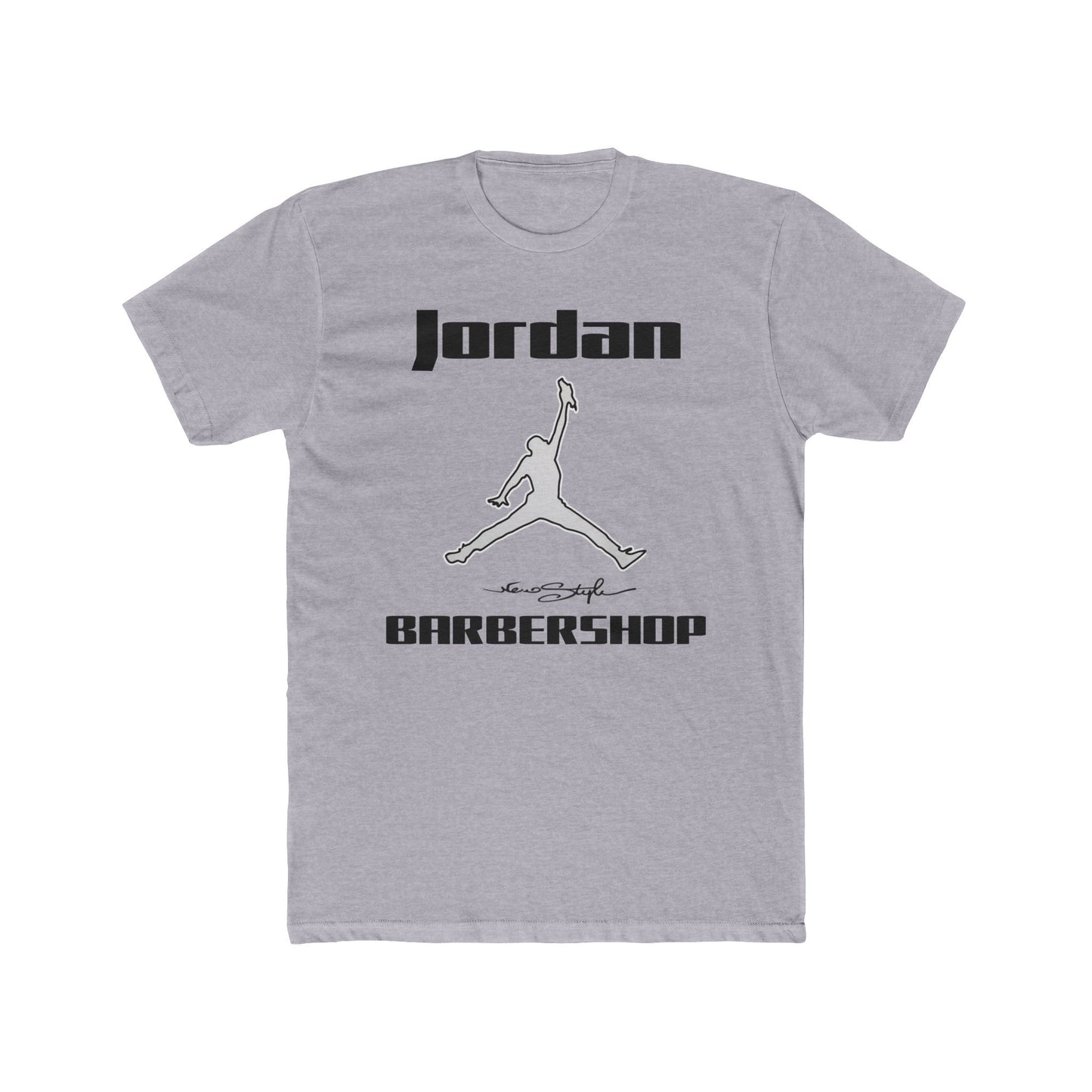 Jordan New Style Barbershop Cotton Crew T-Shirt