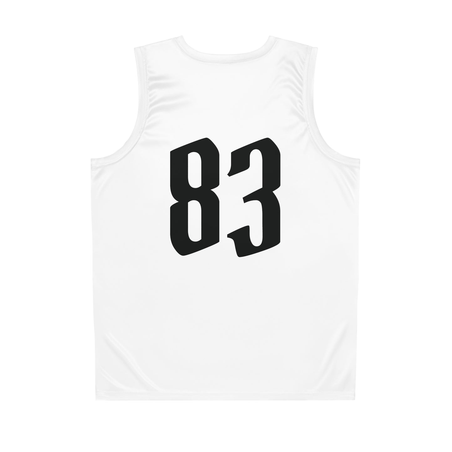 White "Wicked Way" #83 Double Butcher Knives Alt. Basketball Jersey
