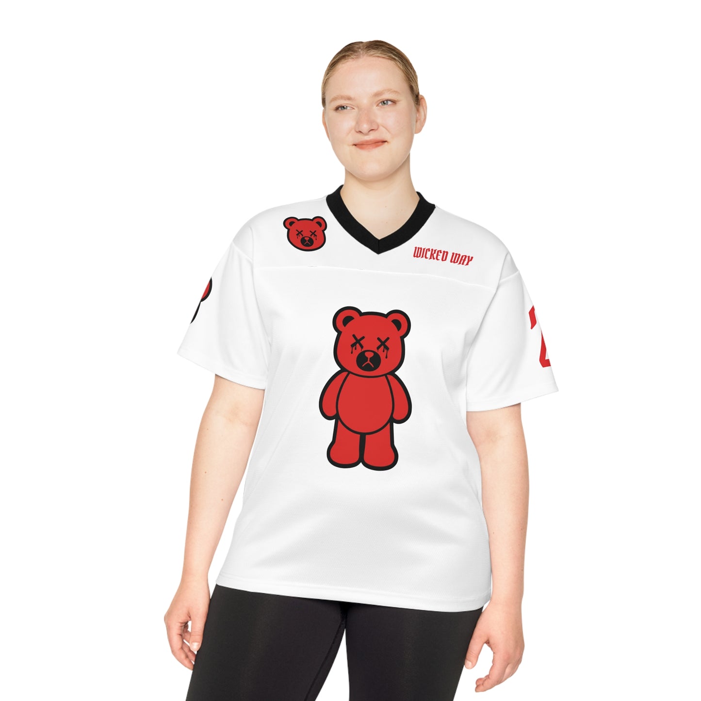 "Wicked Way" #24 Terrell Jr. Deady Bears Football Jersey