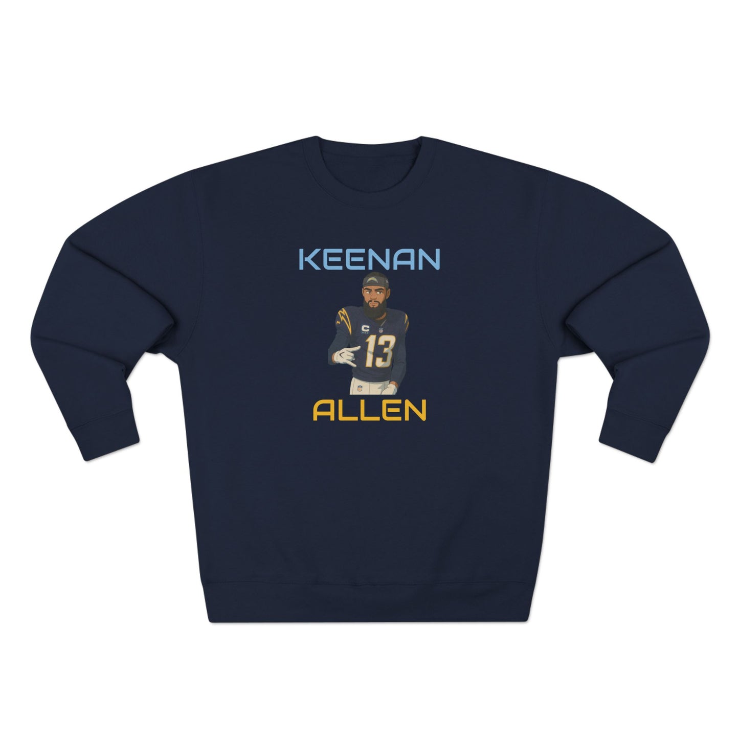 Anime Football 'Keenan Allen' Crewneck Sweatshirt