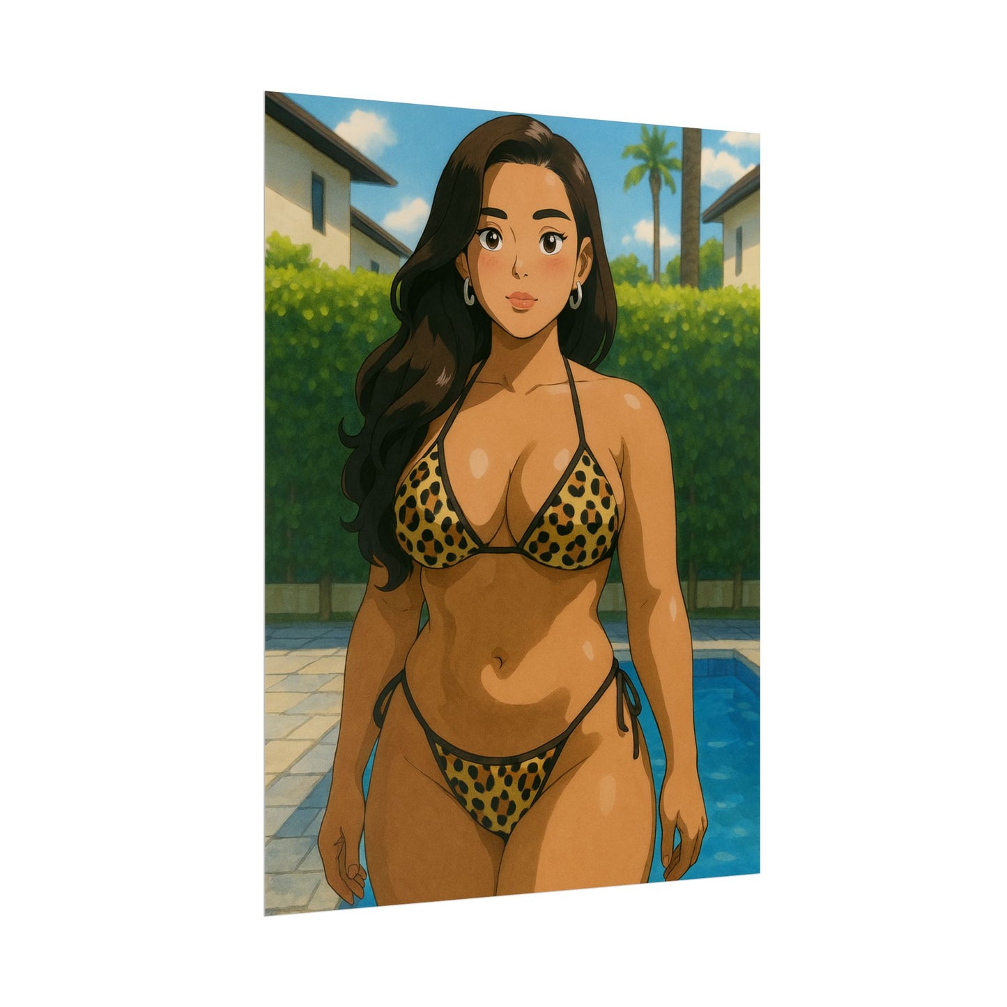 Loco Fits Anime Girls 'Humeda' Poster