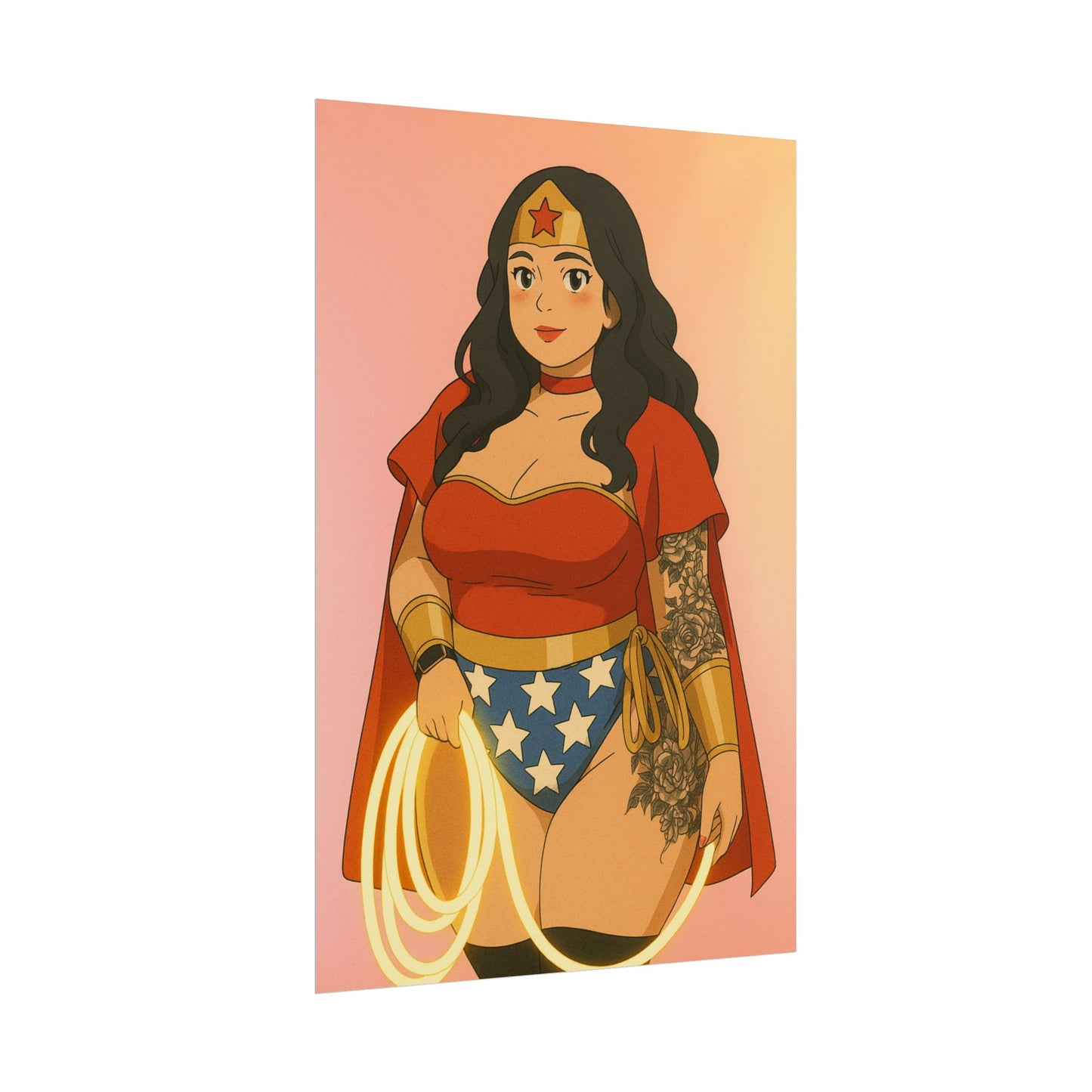 Loco Fits Anime Girls 'Lasso Of Truth' Poster