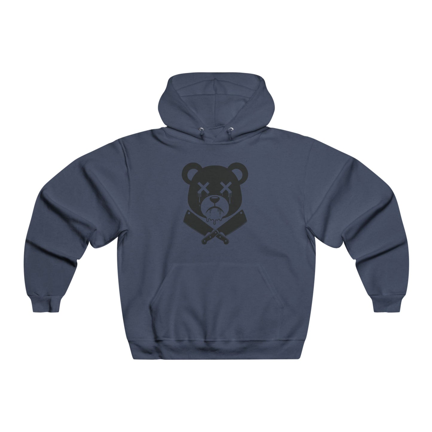 "Wicked Way" Drippy Bear Head Lightweight Hoodie