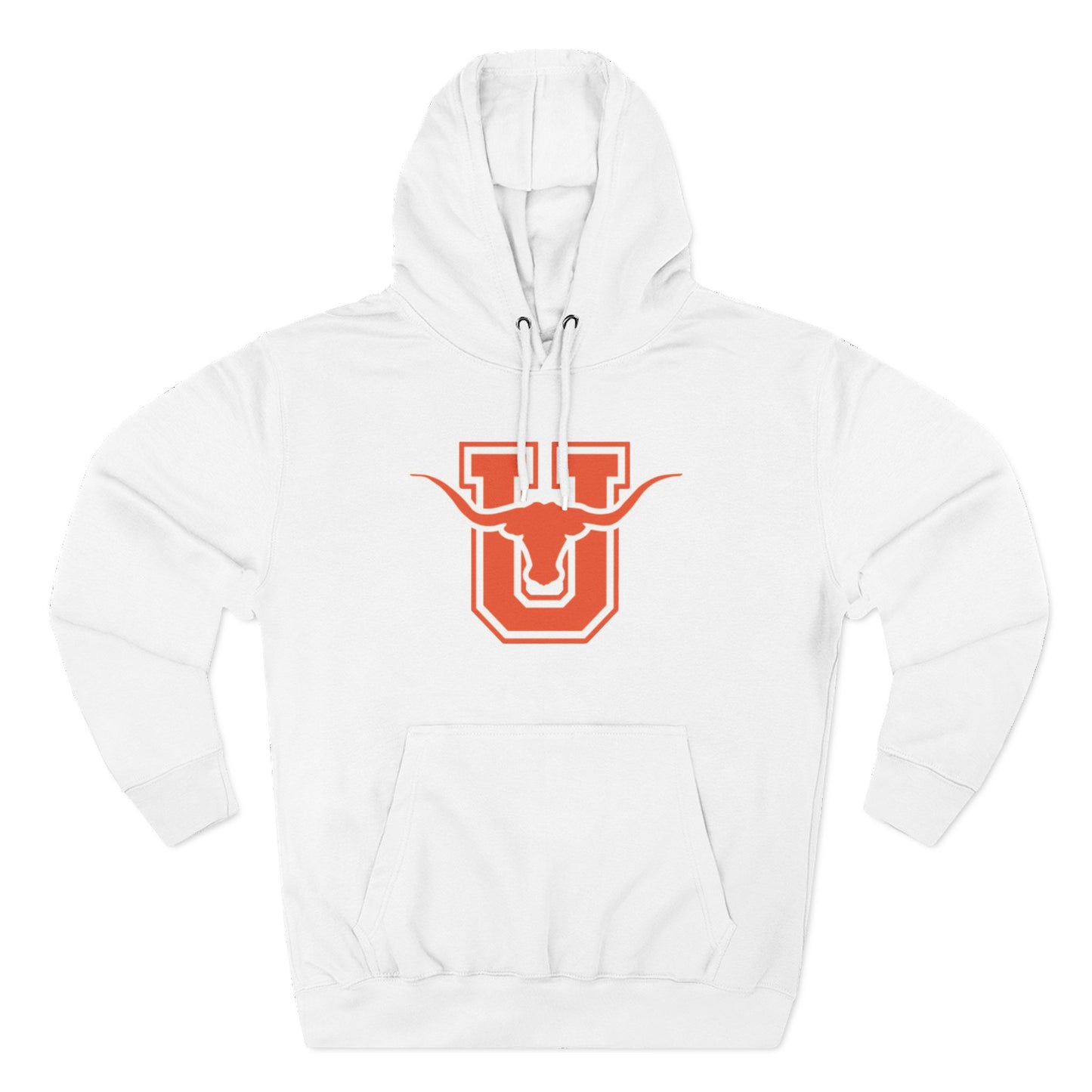 'Texas U Longhorns' Three-Panel Fleece Hoodie