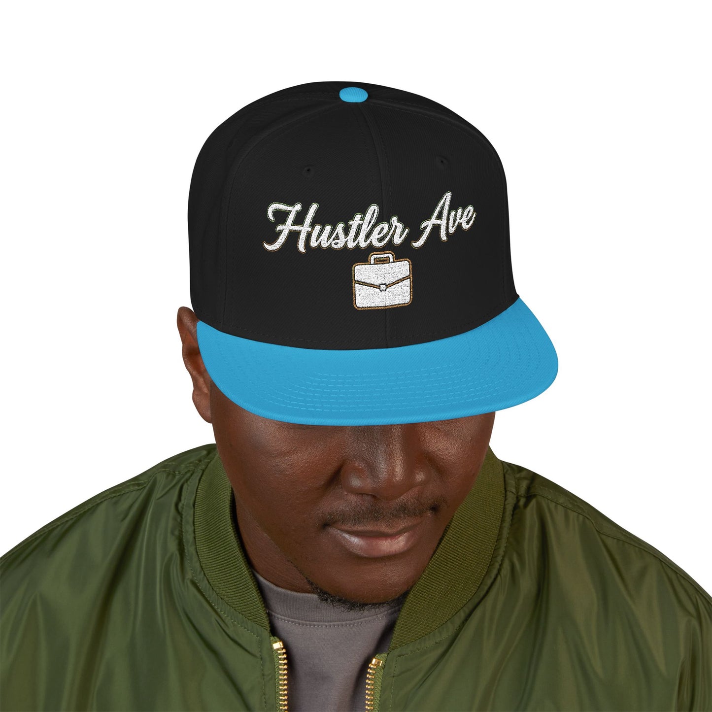 Base "Hustler Ave" All Business Briefcase Snapback