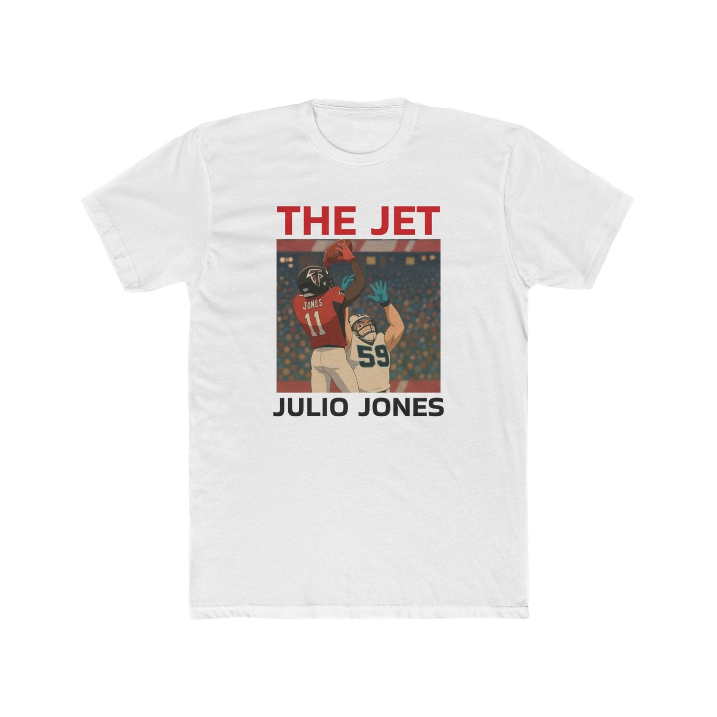 Anime Football 'The Jet Julio Jones' Cotton Crew Tee