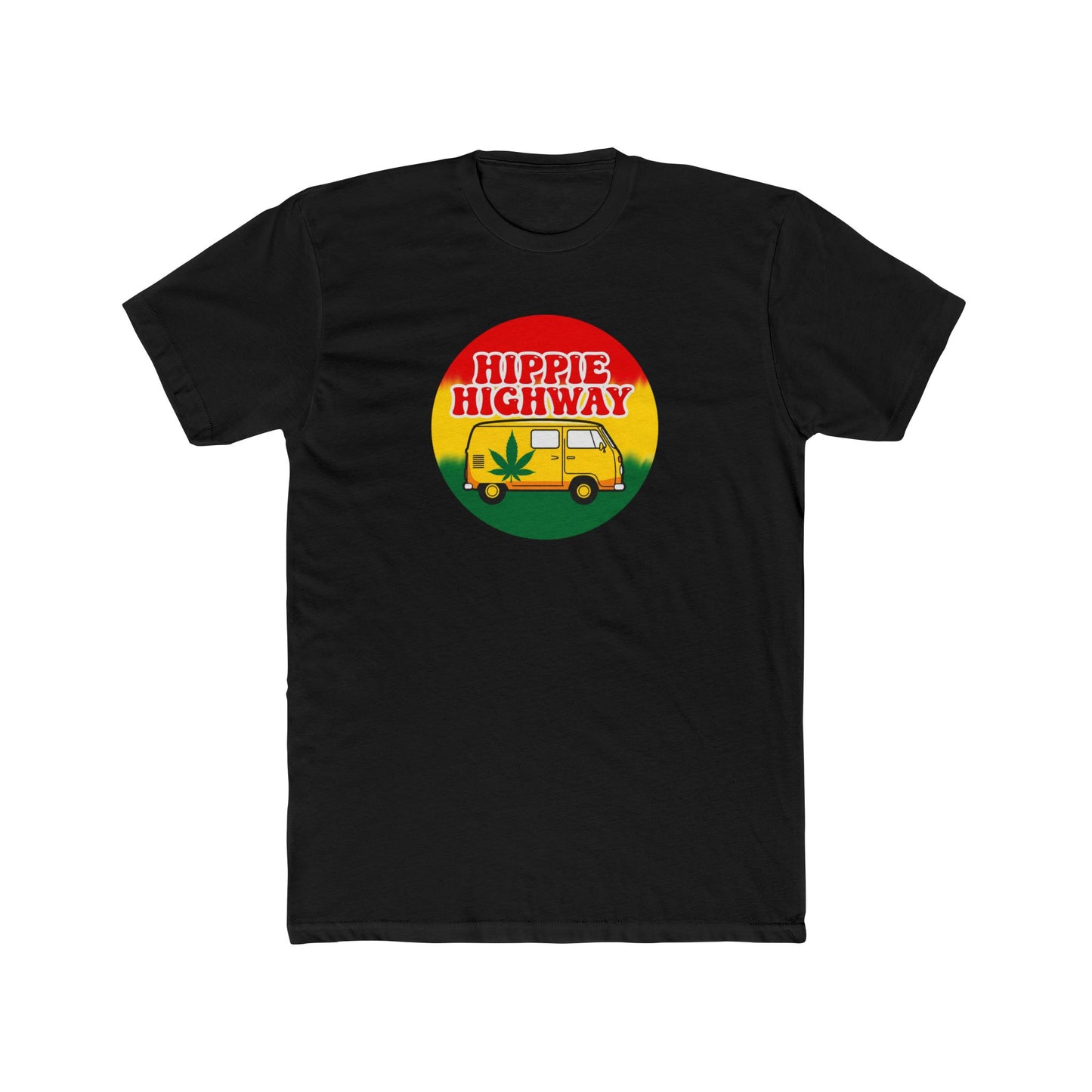 "Hippie Highway" Rasta Vibes Graphic Tee