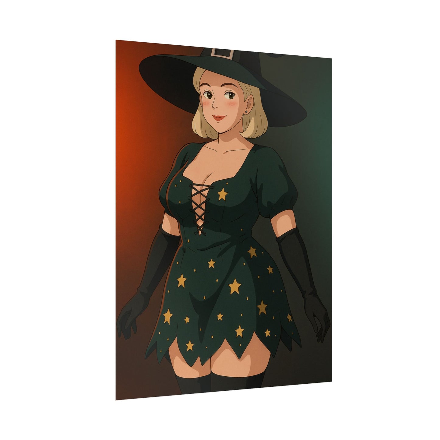 Loco Fits Anime Girls 'A Little Bewitched' Poster