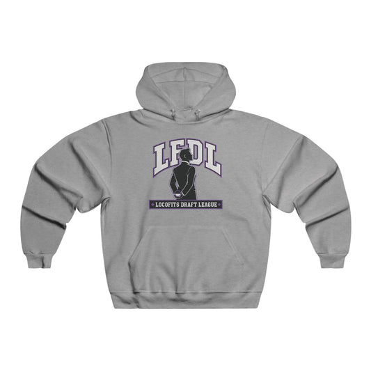 LocoFits Draft League LFDL Portrait Silhouette BAL Men's NUBLEND® Hooded Sweatshirt