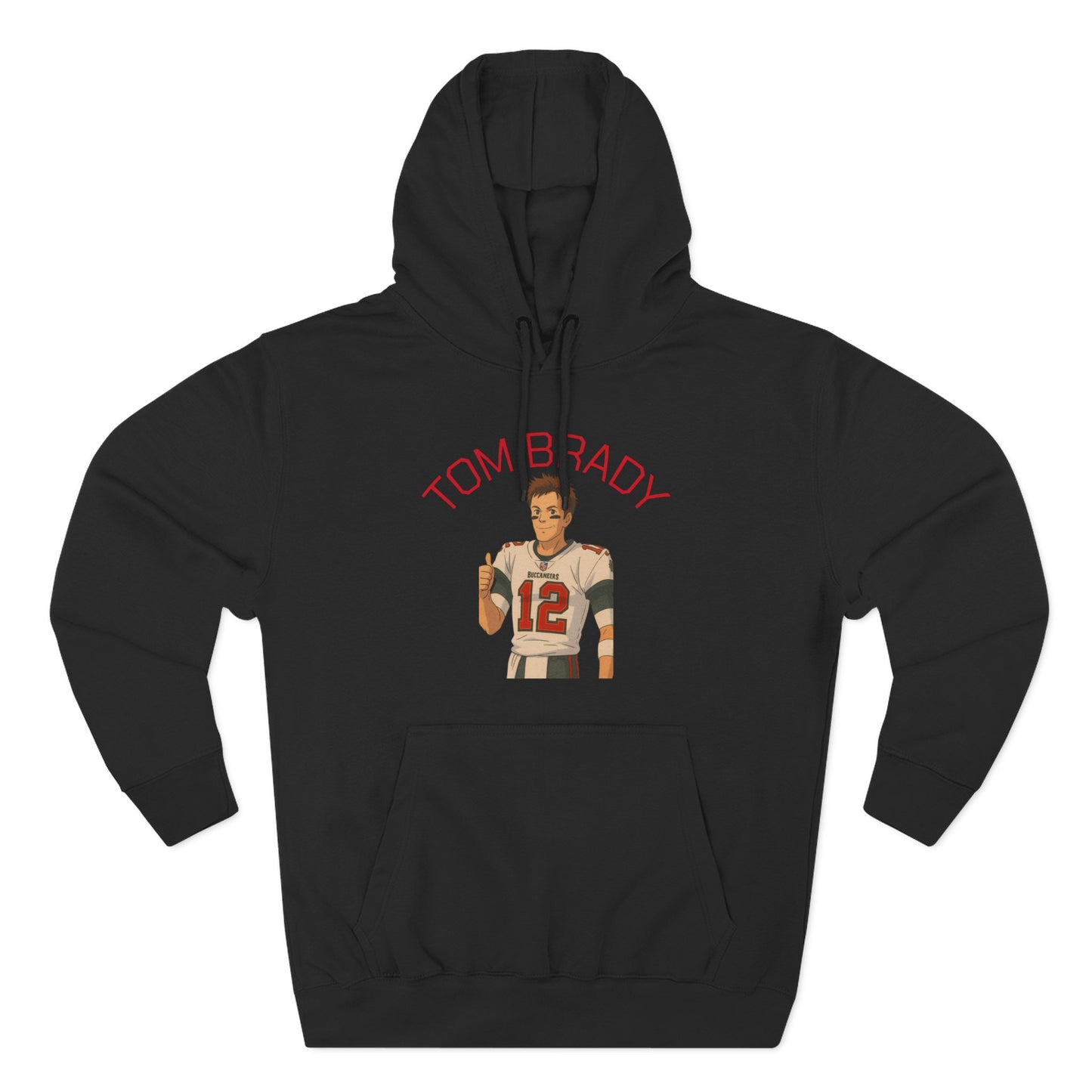 Loco Fits Anime Football 'Tom Brady' Fleece Hoodie