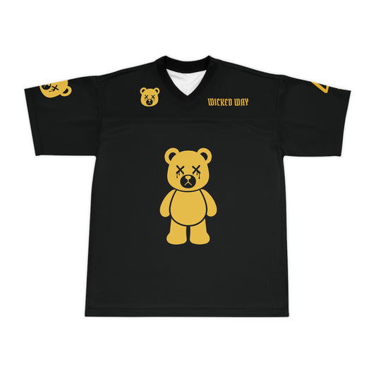 "Wicked Way" #4 Metcalf Deady Bears Alt. Football Jersey