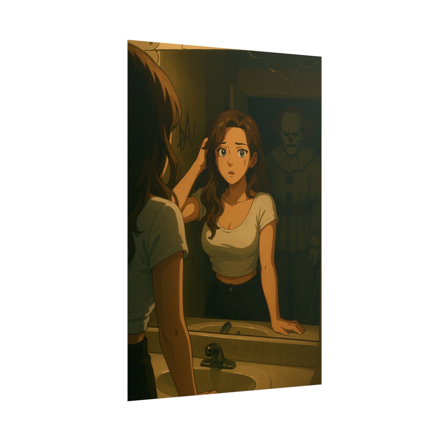 Loco Fits Anime Girls 'When IT comes' Poster