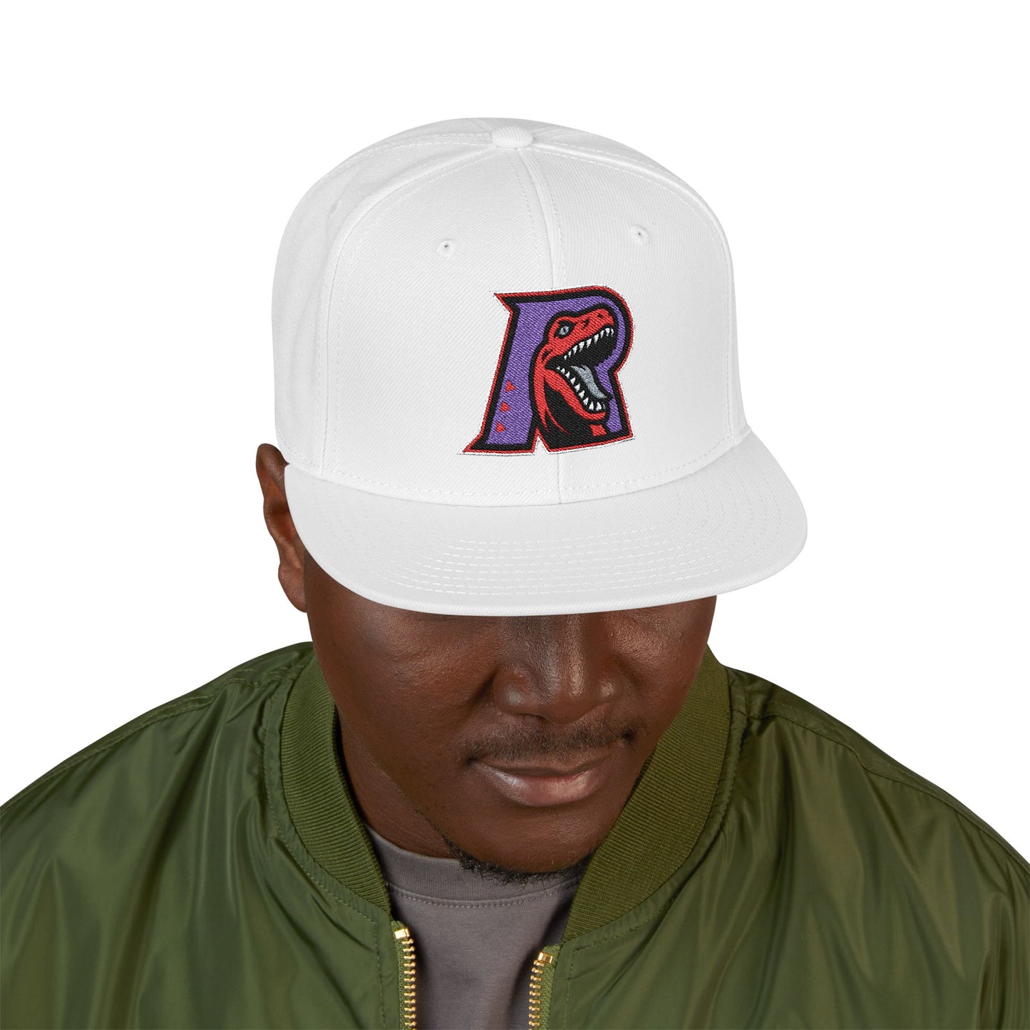 Loco Fits "NBA Toronto Raptors R Concept Logo" Snapback (Embroidery)