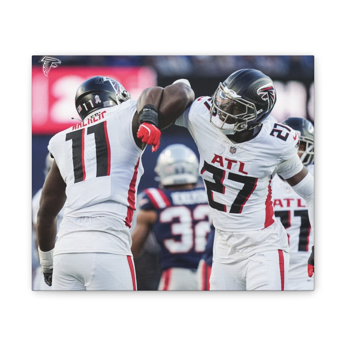 Loco Fits Dirty Birds 'JPJ & Walker 1' Canvas Stretched, 0.75"