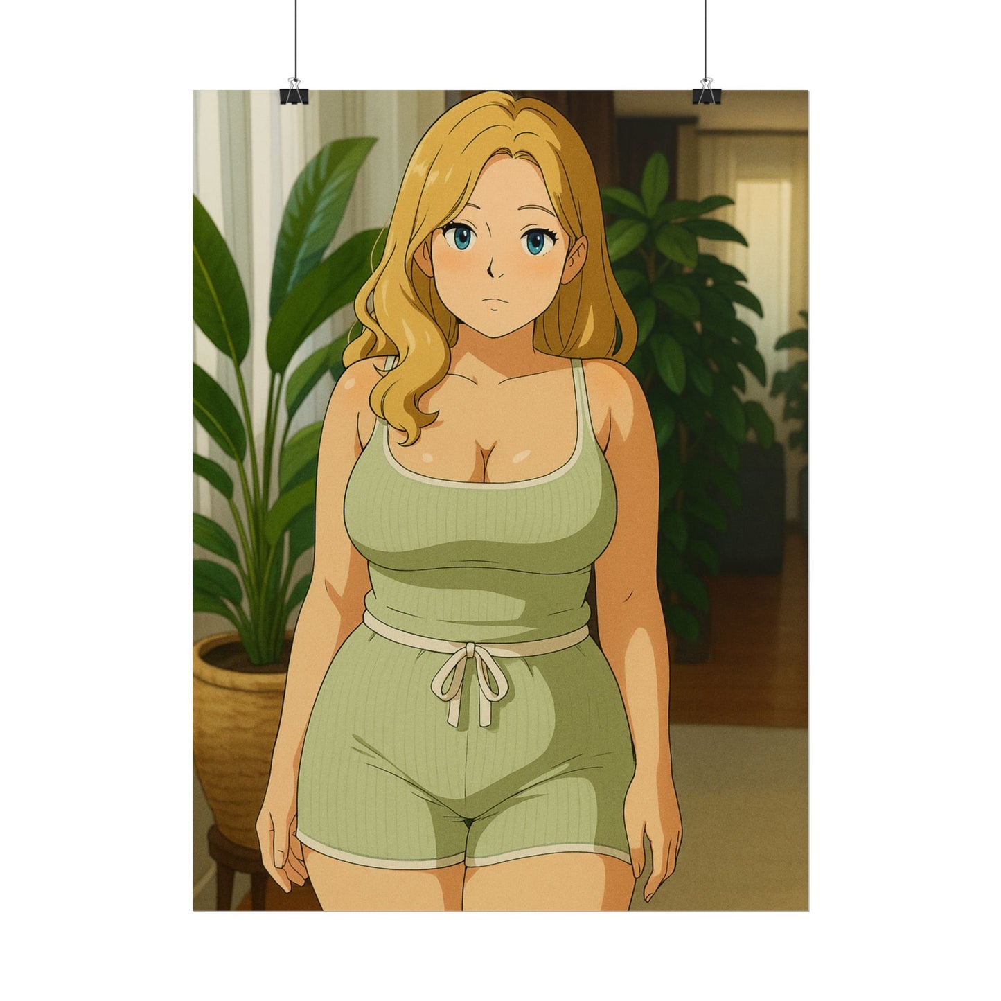 Loco Fits Anime Girls 'Good Morning' Poster