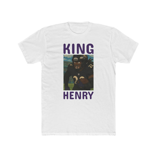 Anime Football 'King Henry' Cotton Crew Tee