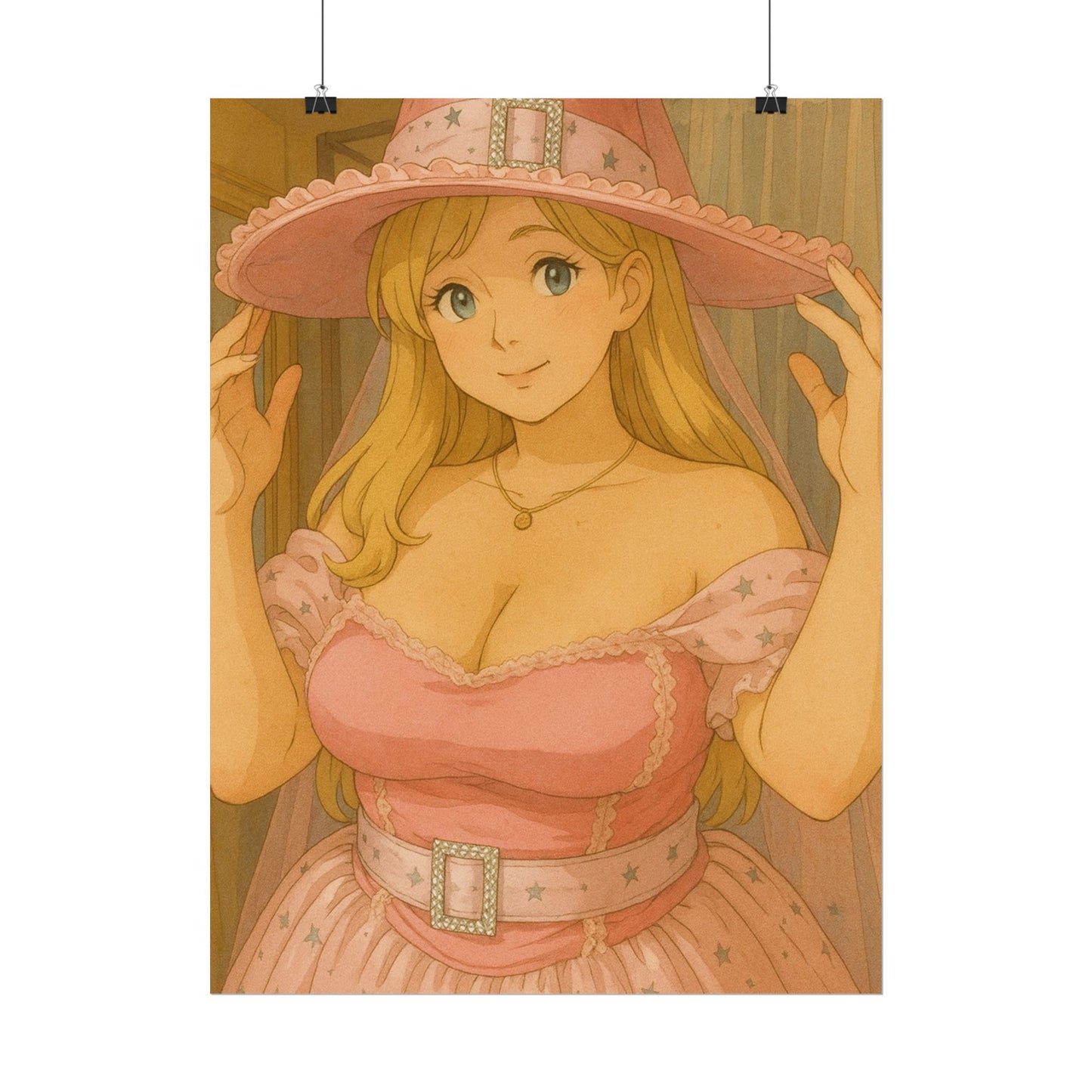 Loco Fits Anime Girls 'Good Witch' Poster