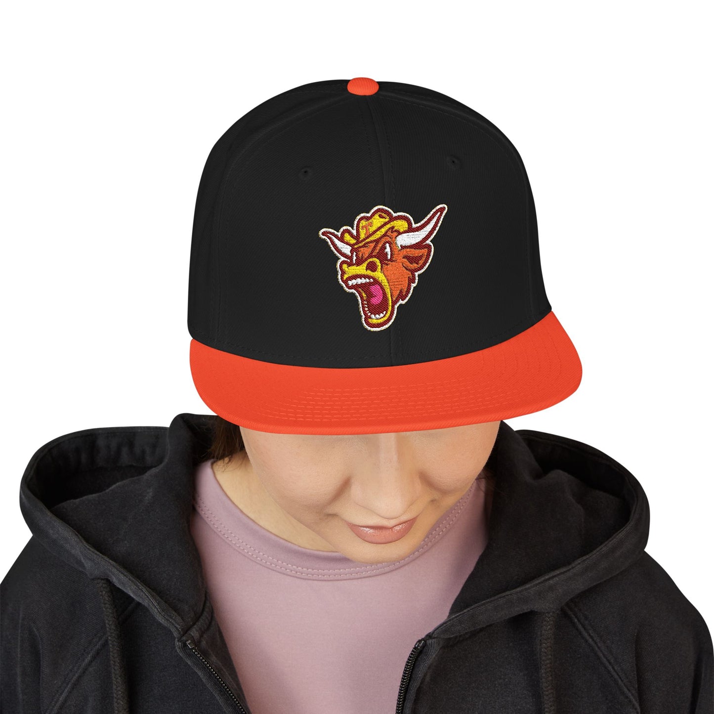 'Texas Angry Bevo' Logo Snapback