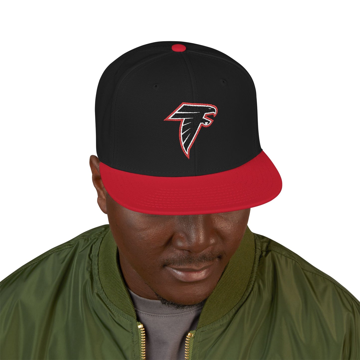 Loco Fits "NFL Atlanta Falcons New & Old Concept Logo" Snapback (Embroidery)