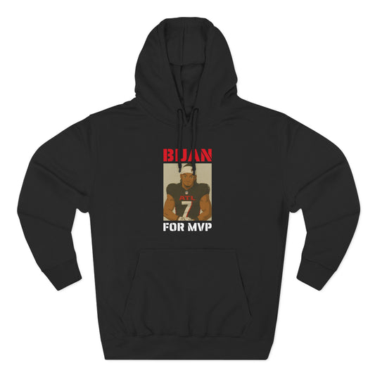 Anime Football 'Bijan For MVP' Fleece Hoodie