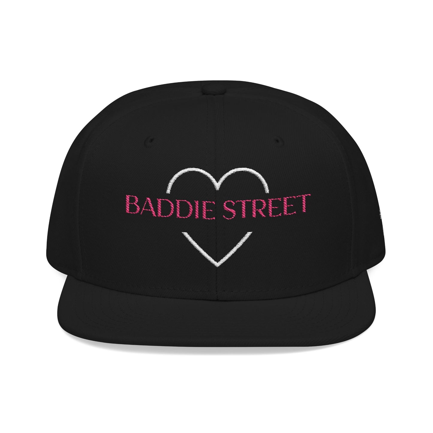Black "Baddie Street" #24 Classy Heart Alt. Snapback