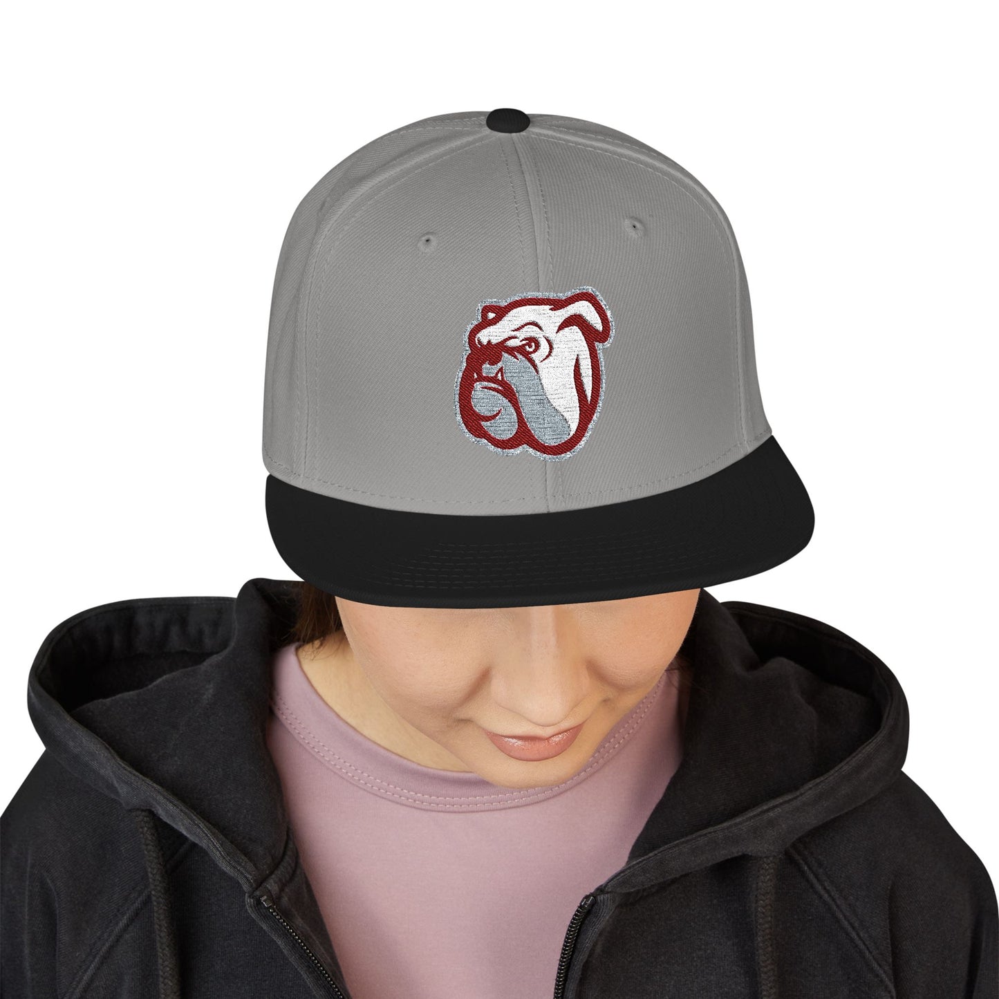 'Mississippi State Bulldog Head' Logo Snapback