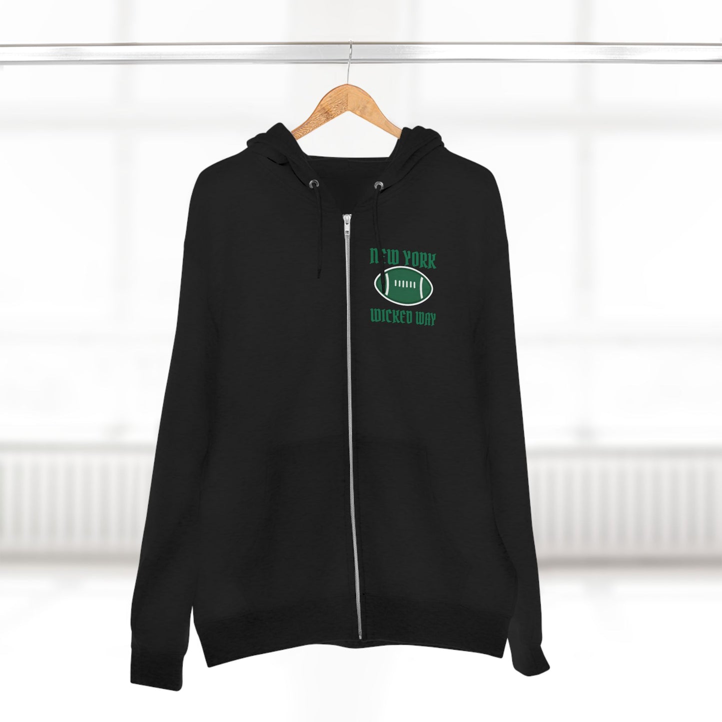 "Wicked Way" New York Football Zip Hoodie