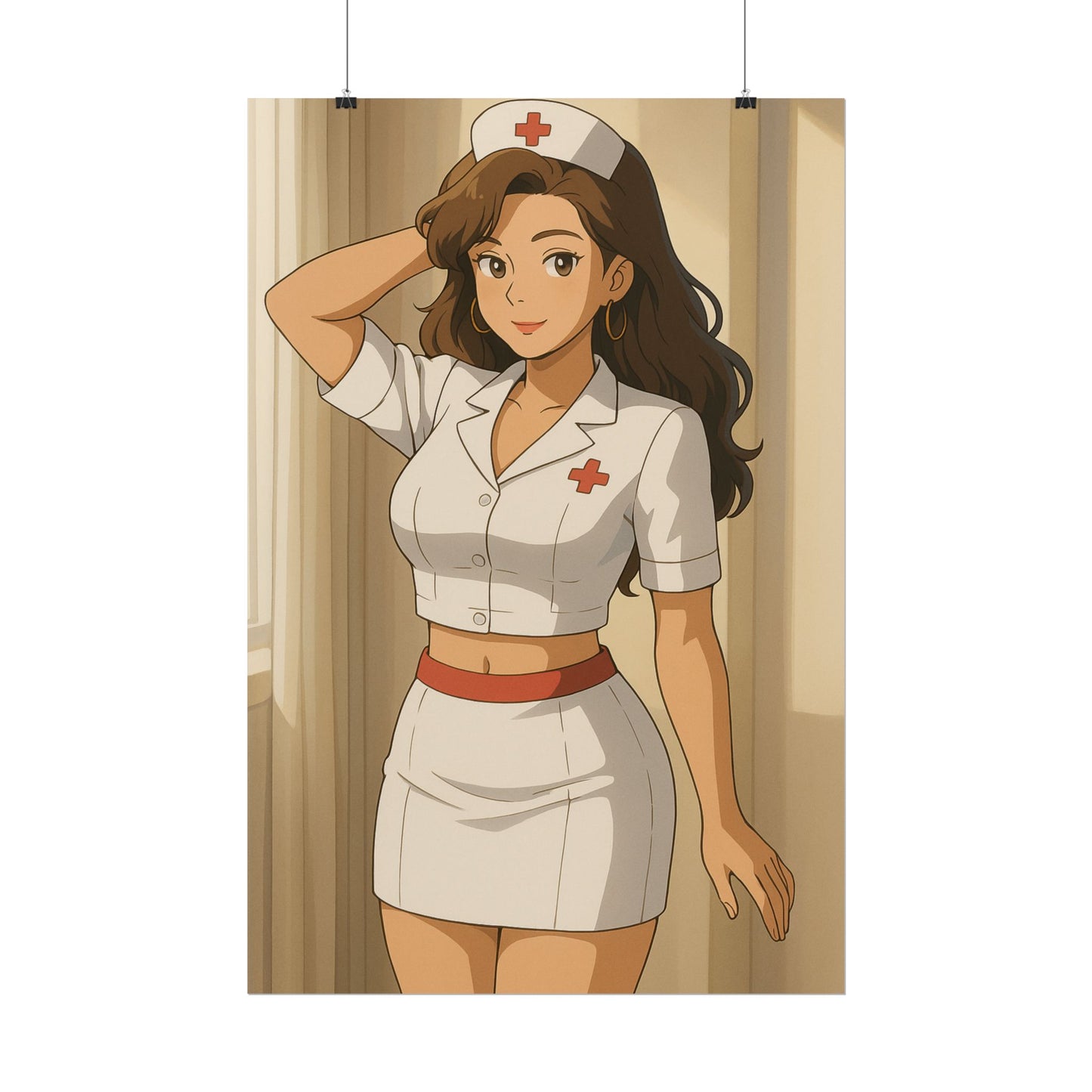 Loco Fits Anime Girls 'Naughty Nurse' Poster