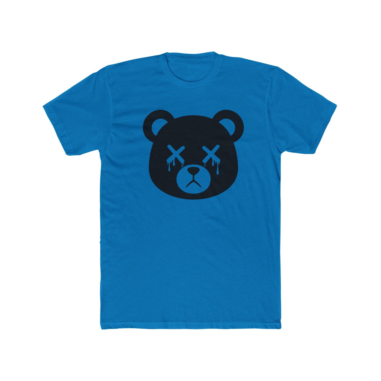 "Wicked Way" Deady Bear Head Solo Cotton Crew T-Shirt (Multi Color Options)